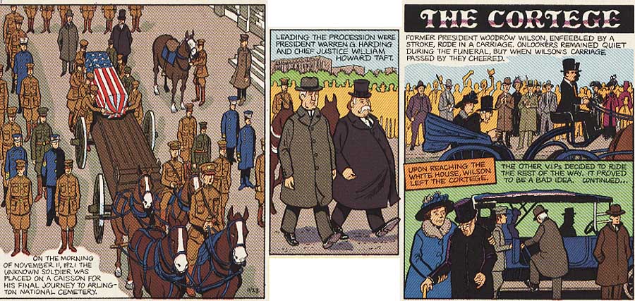 Warren Harding comic strip